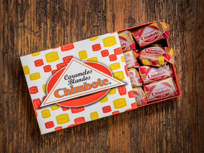 Caja de caramelos de dulce de leche Chimbote