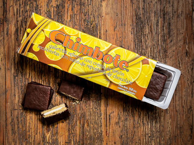 Galletitas de limón bañadas en chocolate