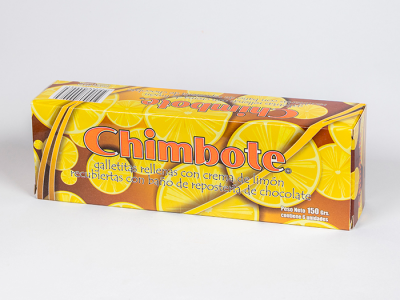 Galletitas de limón bañadas en chocolate