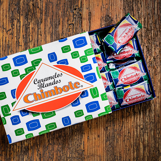 Caja de caramelos de nuez
